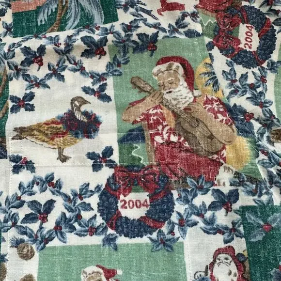 Reyn Spooner vintage 2004 Mele Kalikimaka Hawaiian Traditions shirt XXL